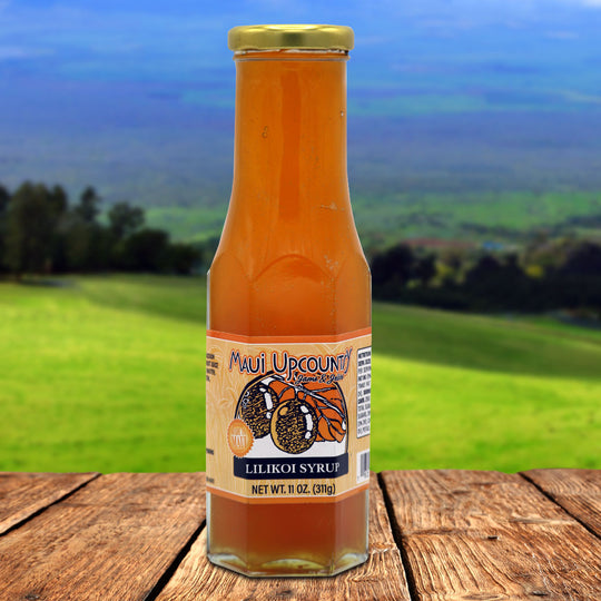 Gourmet Hawaiian Syrups from Maui Upcountry Jams and Jellies Maui