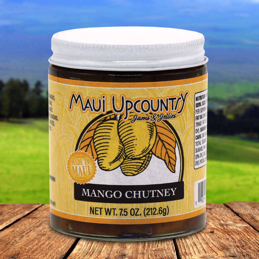 Gourmet Hawaiian Chutneys from Maui Upcountry Jams and Jellies Maui