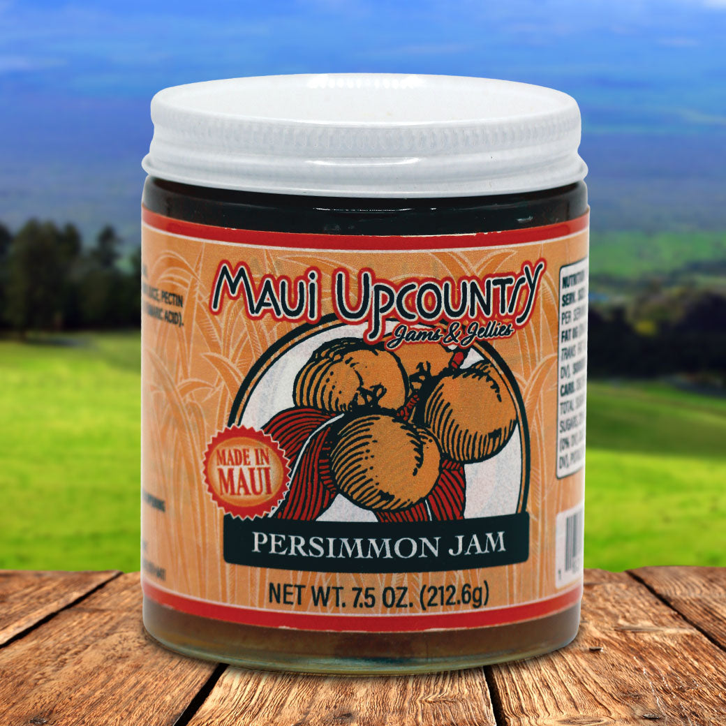 Persimmon Jam - Maui Upcountry Jams & Jellies